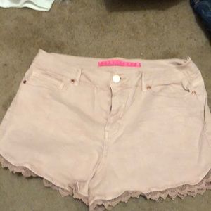 Each colored high rise shorts